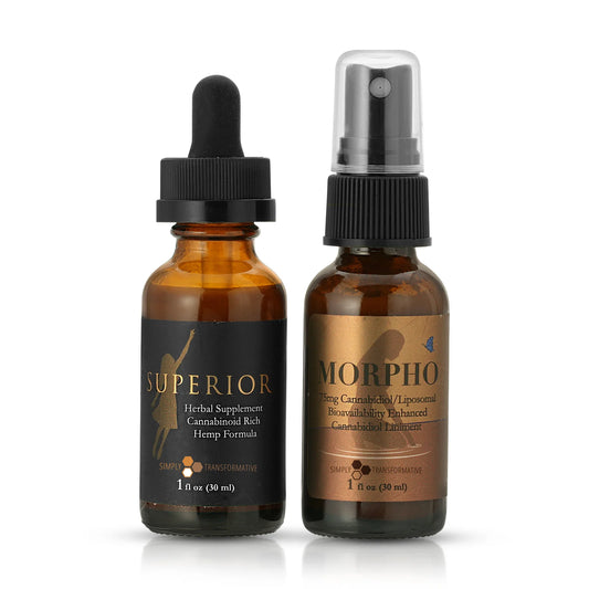 Hemp Oil Bundle: Superior and Big Morpho